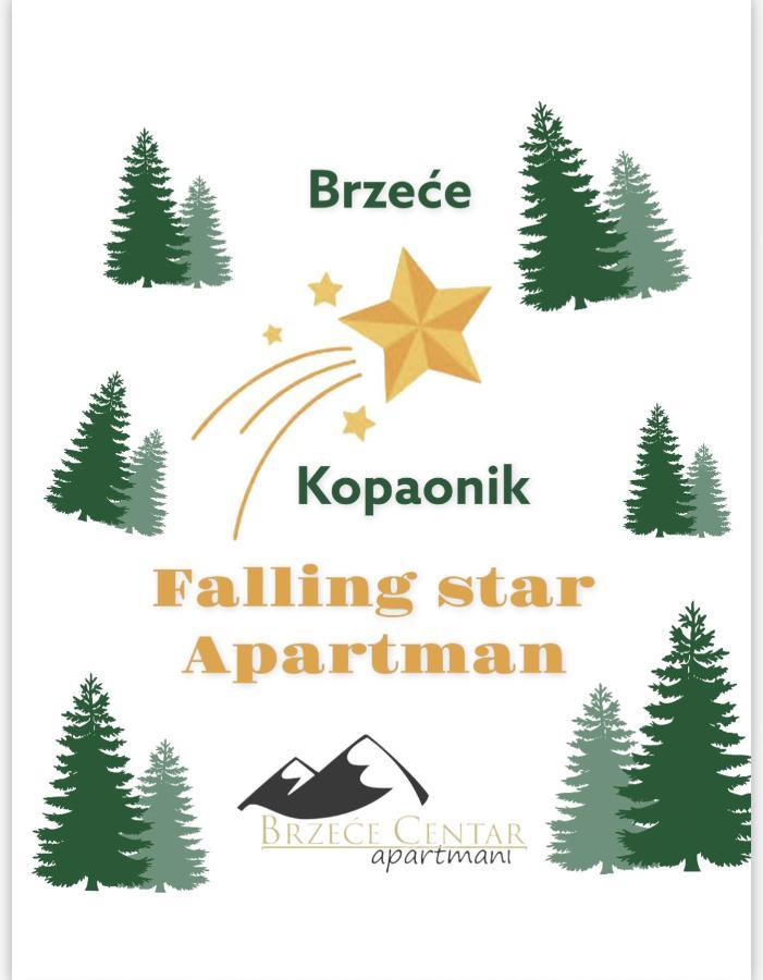 Falling Star Apartman Brzeće Exterior foto